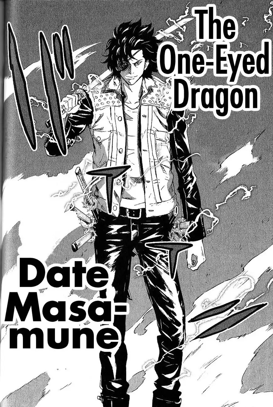 Sengoku Basara Dokugan Chapter 1 page 45 - Chapter 1: The One-Eyed Dragon Returns From Hell