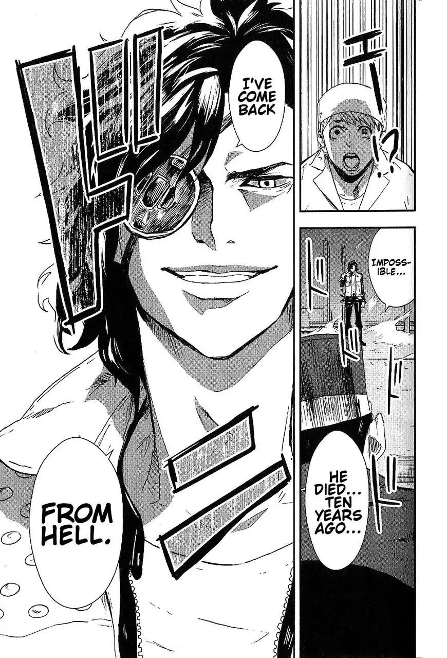 Sengoku Basara Dokugan Chapter 1 page 46 - Chapter 1: The One-Eyed Dragon Returns From Hell