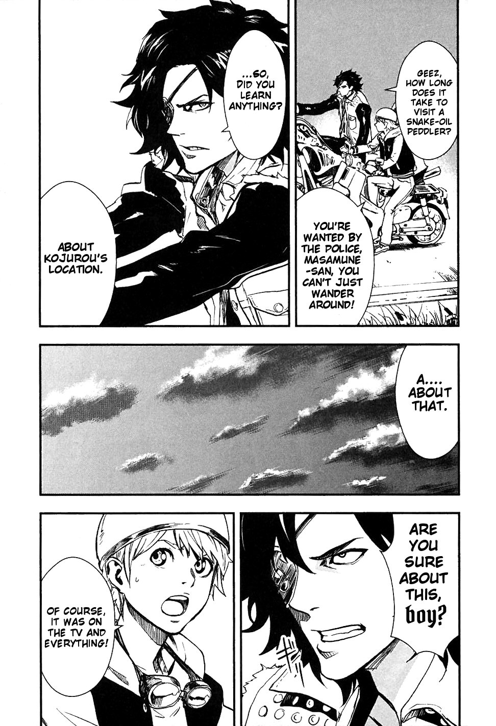 Sengoku Basara Dokugan Chapter 3 page 19 - Chapter 3: Public Execution