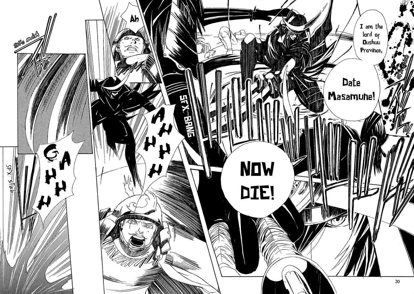 Sengoku BASARA Ranse Ranbu Chapter 1 page 23 - Chapter 1 : Are You Ready?