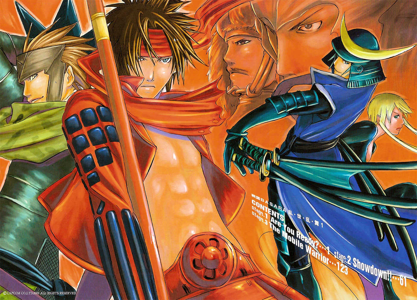 Sengoku BASARA Ranse Ranbu Chapter 1 page 6 - Chapter 1 : Are You Ready?