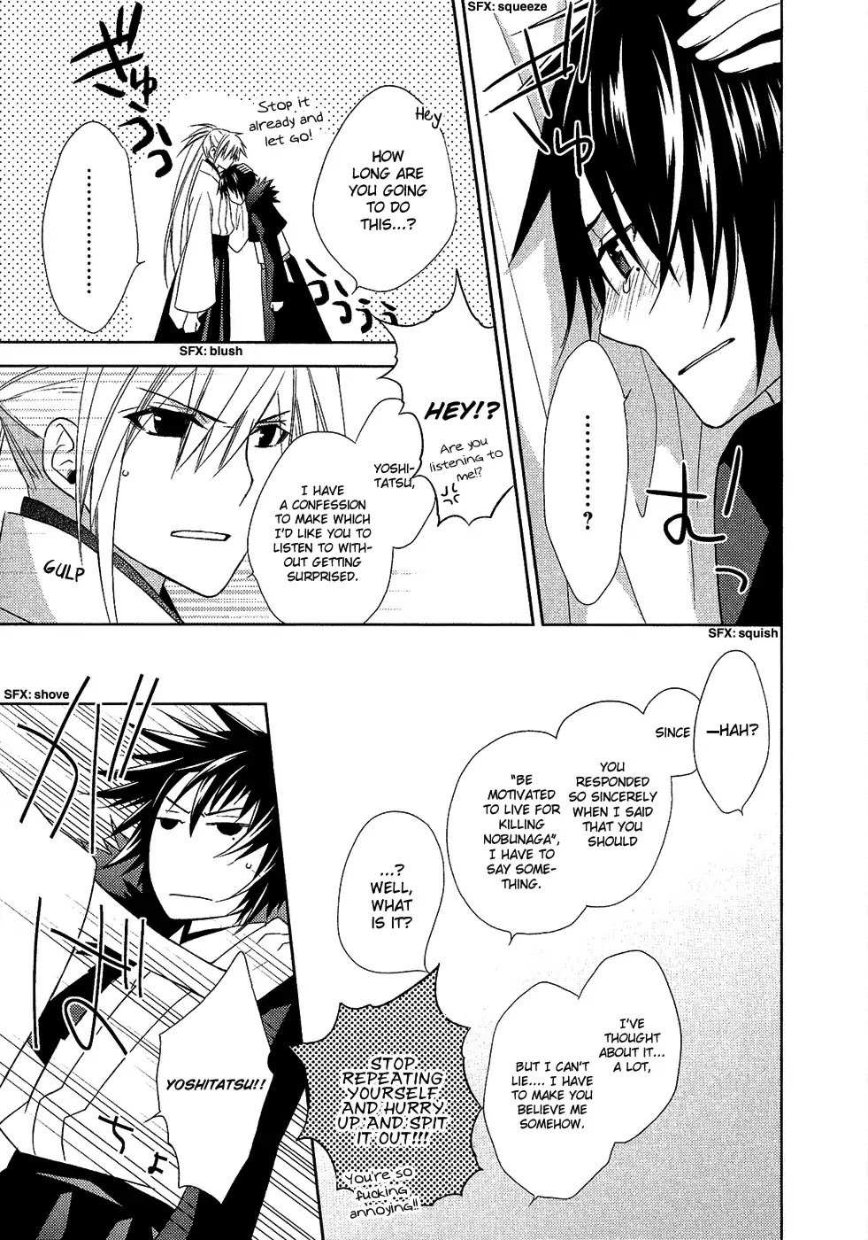 Sengoku Blood - Bara no Keiyaku Chapter 14 page 23 - Chapter 14