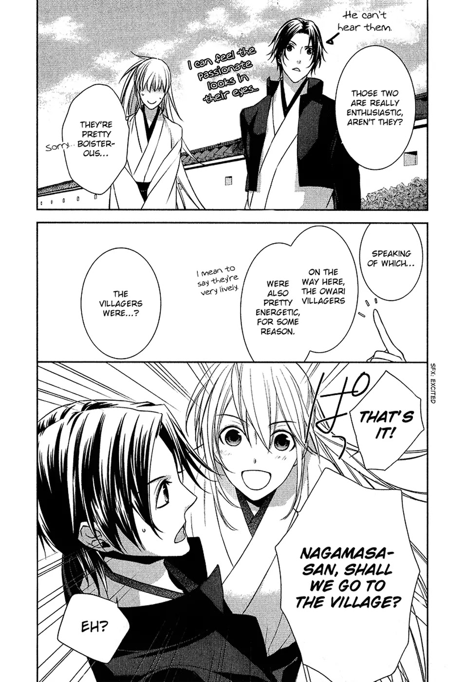 Sengoku Blood - Bara no Keiyaku Chapter 8 page 18 - Chapter 8