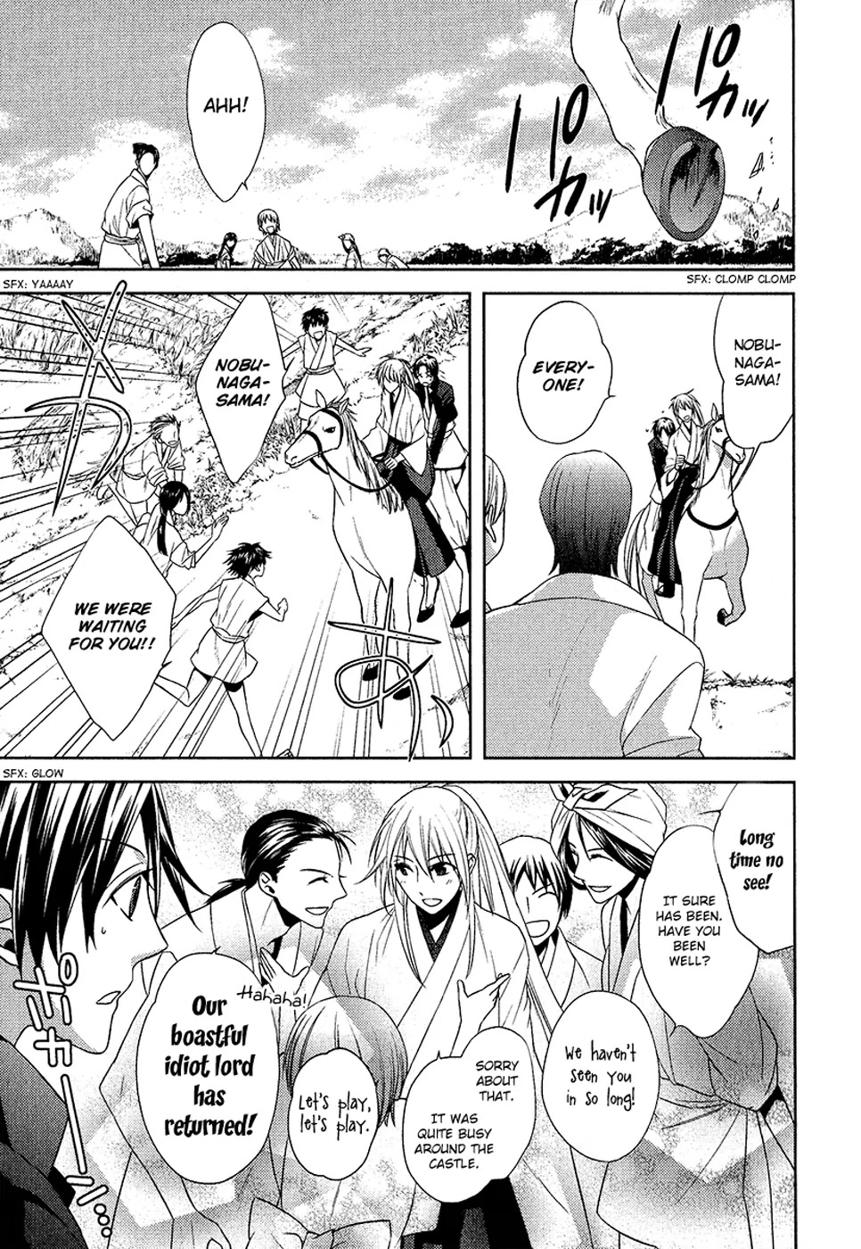 Sengoku Blood - Bara no Keiyaku Chapter 8 page 20 - Chapter 8
