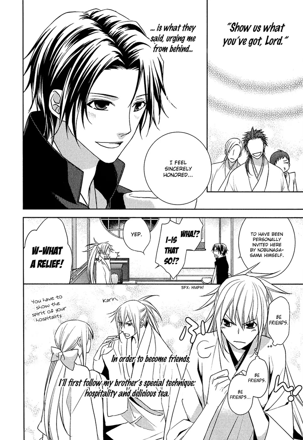 Sengoku Blood - Bara no Keiyaku Chapter 8 page 7 - Chapter 8