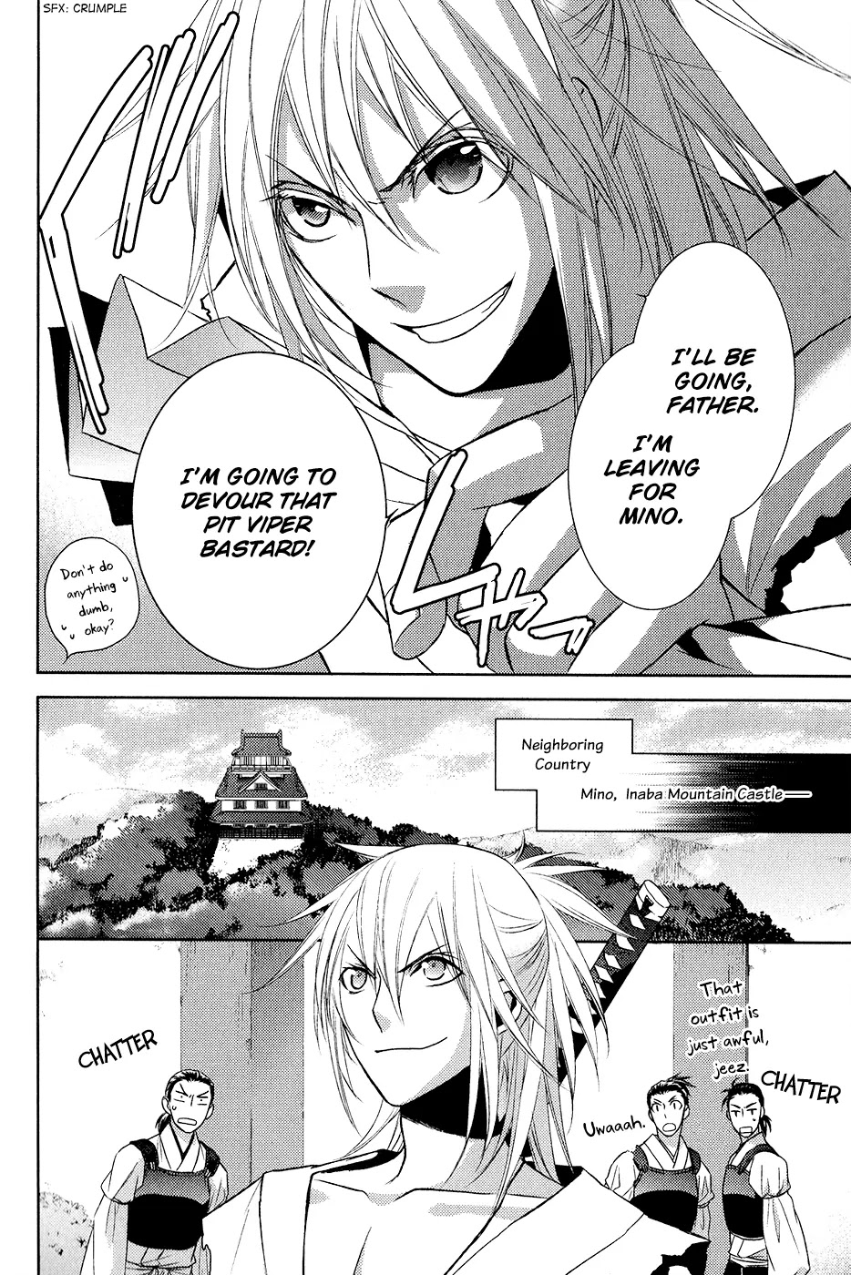 Sengoku Blood - Bara no Keiyaku Chapter 9.5 page 10 - Chapter 9.5