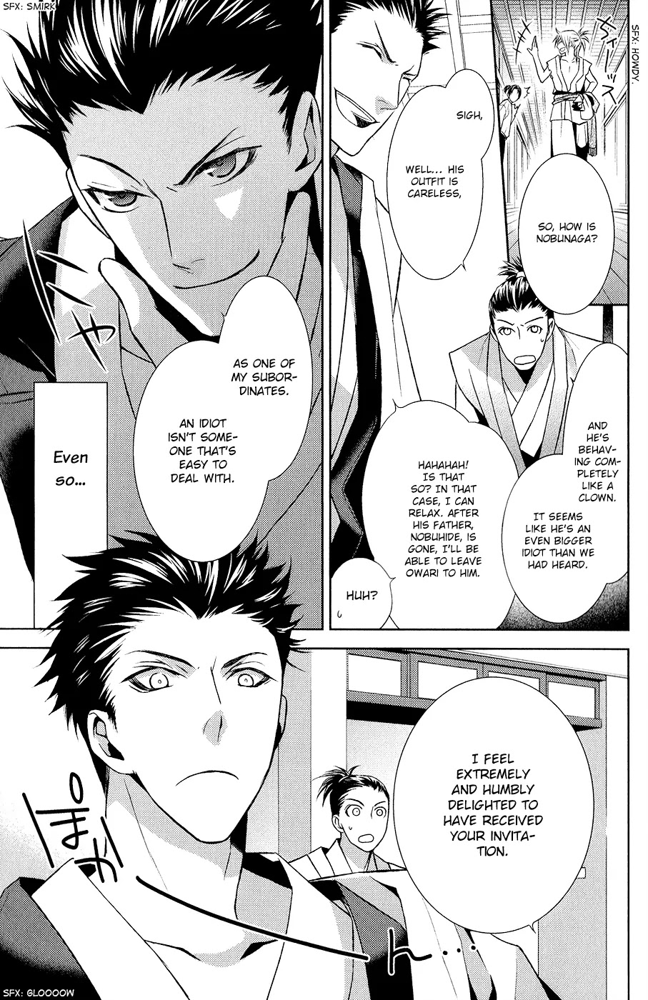 Sengoku Blood - Bara no Keiyaku Chapter 9.5 page 11 - Chapter 9.5