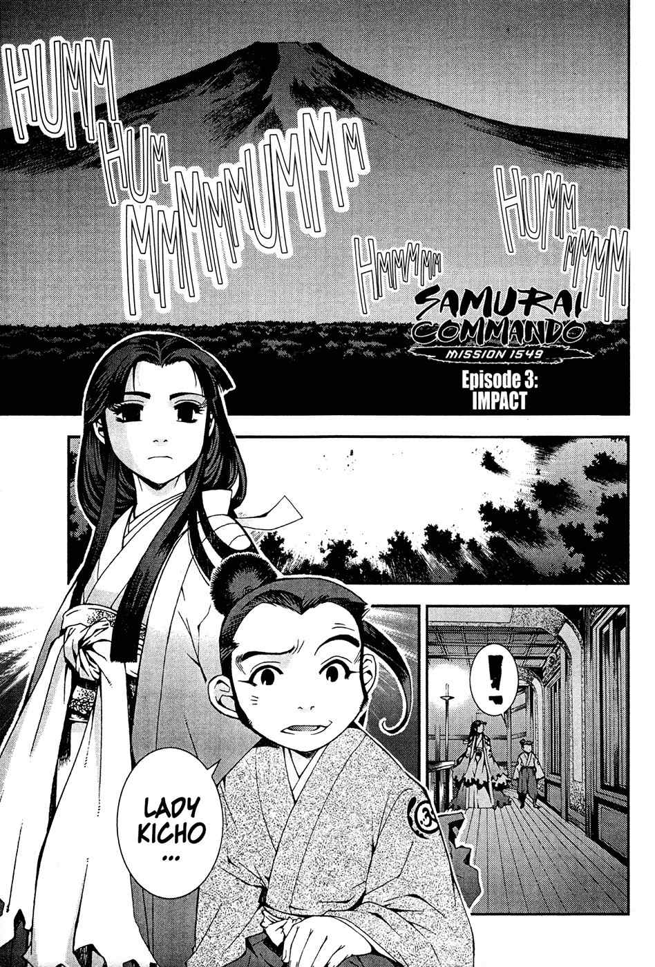 Sengoku Jieitai 1549 Chapter 3 page 1 - Chapter 3