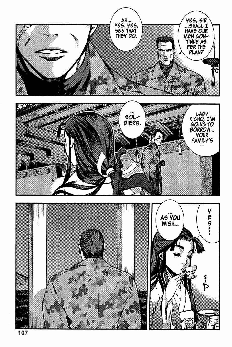 Sengoku Jieitai 1549 Chapter 3 page 15 - Chapter 3