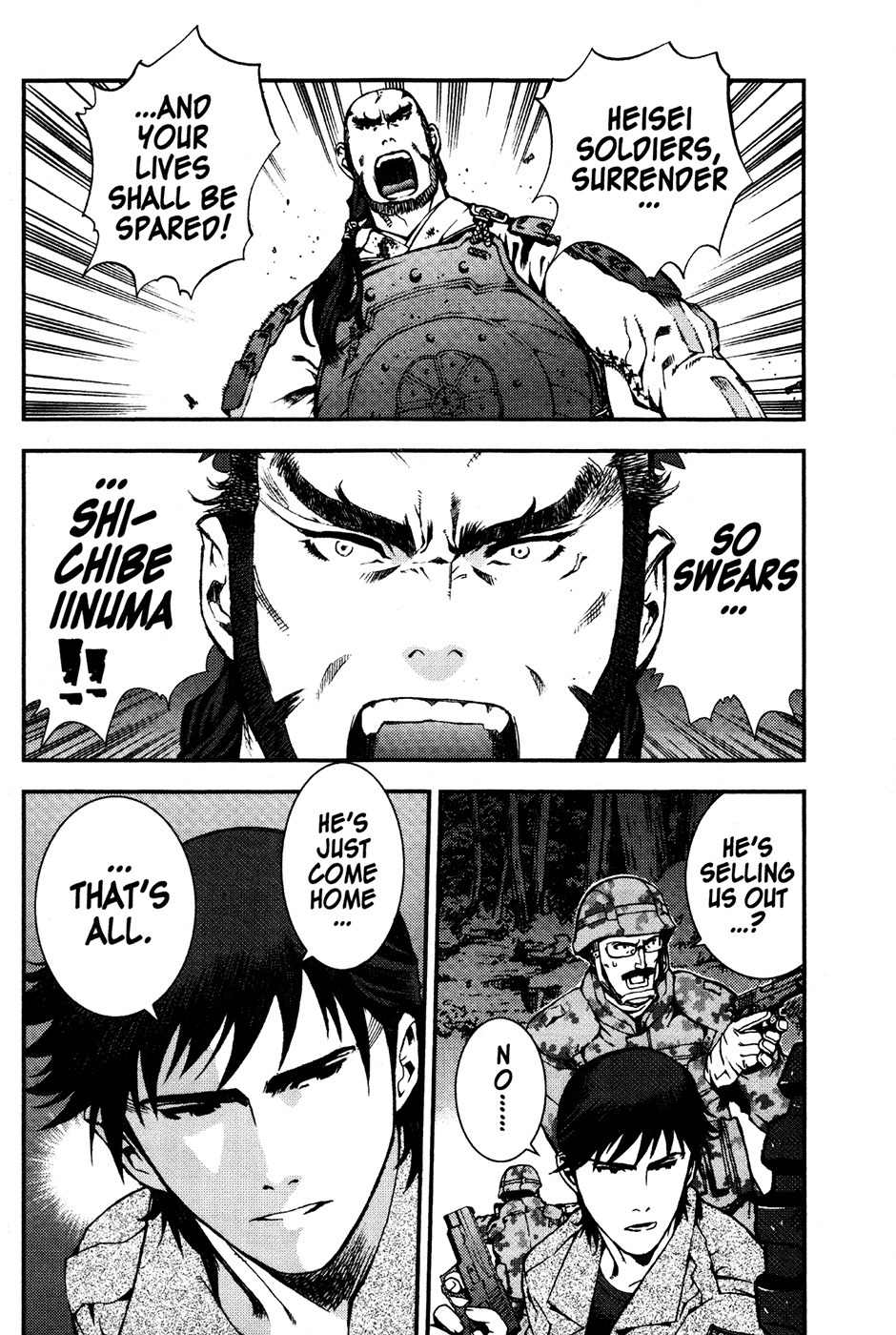 Sengoku Jieitai 1549 Chapter 4 page 28 - Chapter 4