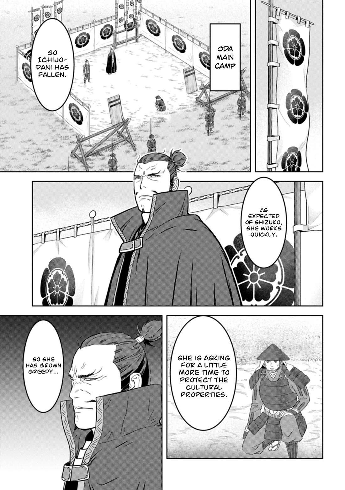 Sengoku Komachi Kurou Tan! Chapter 100 page 8 - Chapter 100: Dignified