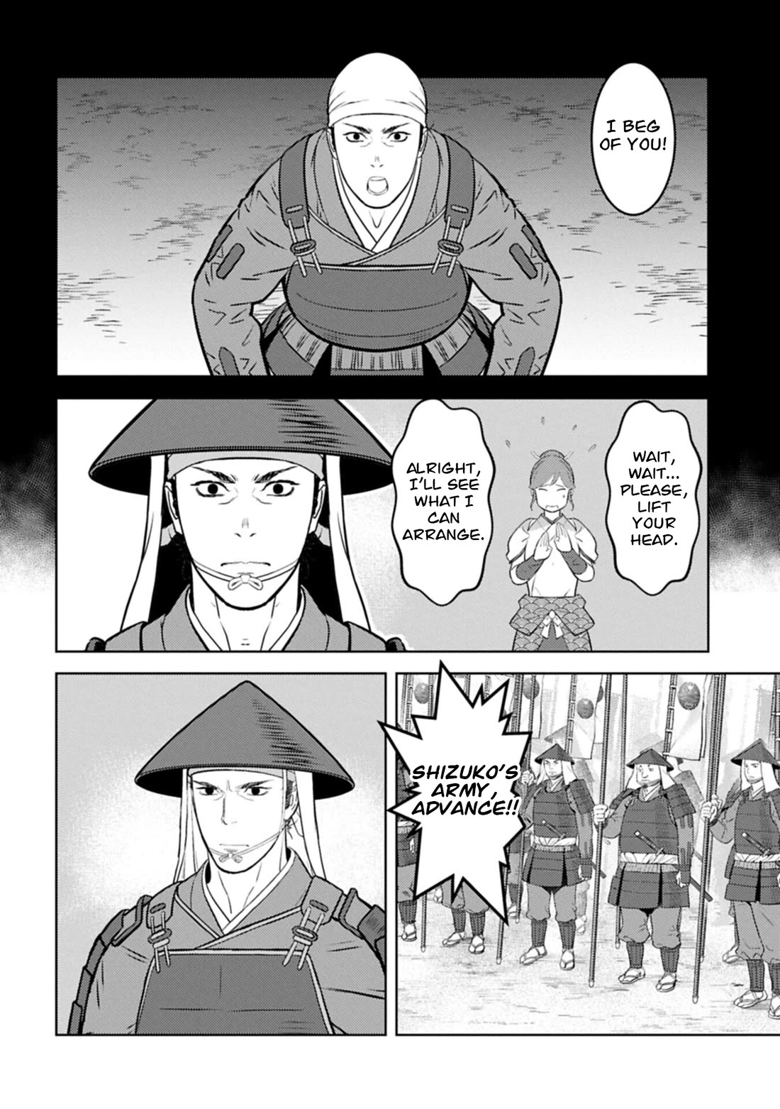 Sengoku Komachi Kurou Tan! Chapter 101 page 13 - Chapter 101: Adherence