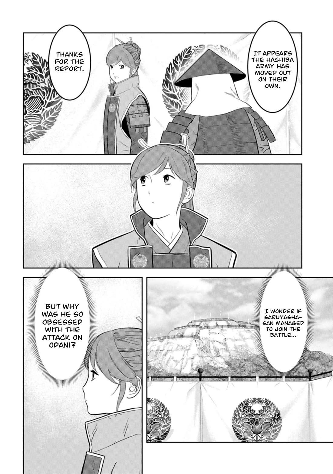 Sengoku Komachi Kurou Tan! Chapter 101 page 15 - Chapter 101: Adherence