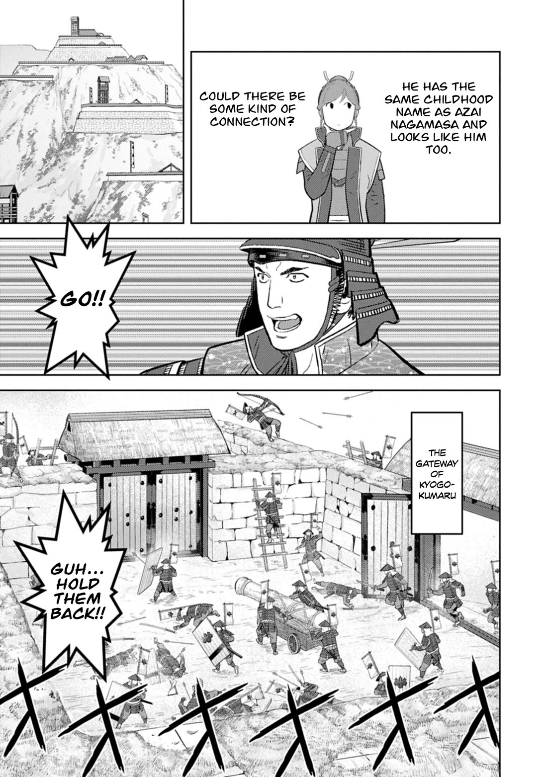 Sengoku Komachi Kurou Tan! Chapter 101 page 16 - Chapter 101: Adherence