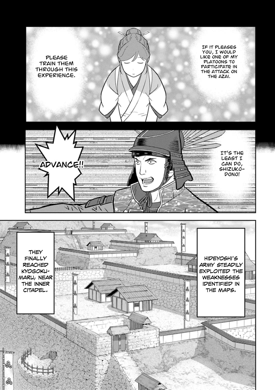 Sengoku Komachi Kurou Tan! Chapter 101 page 8 - Chapter 101: Adherence