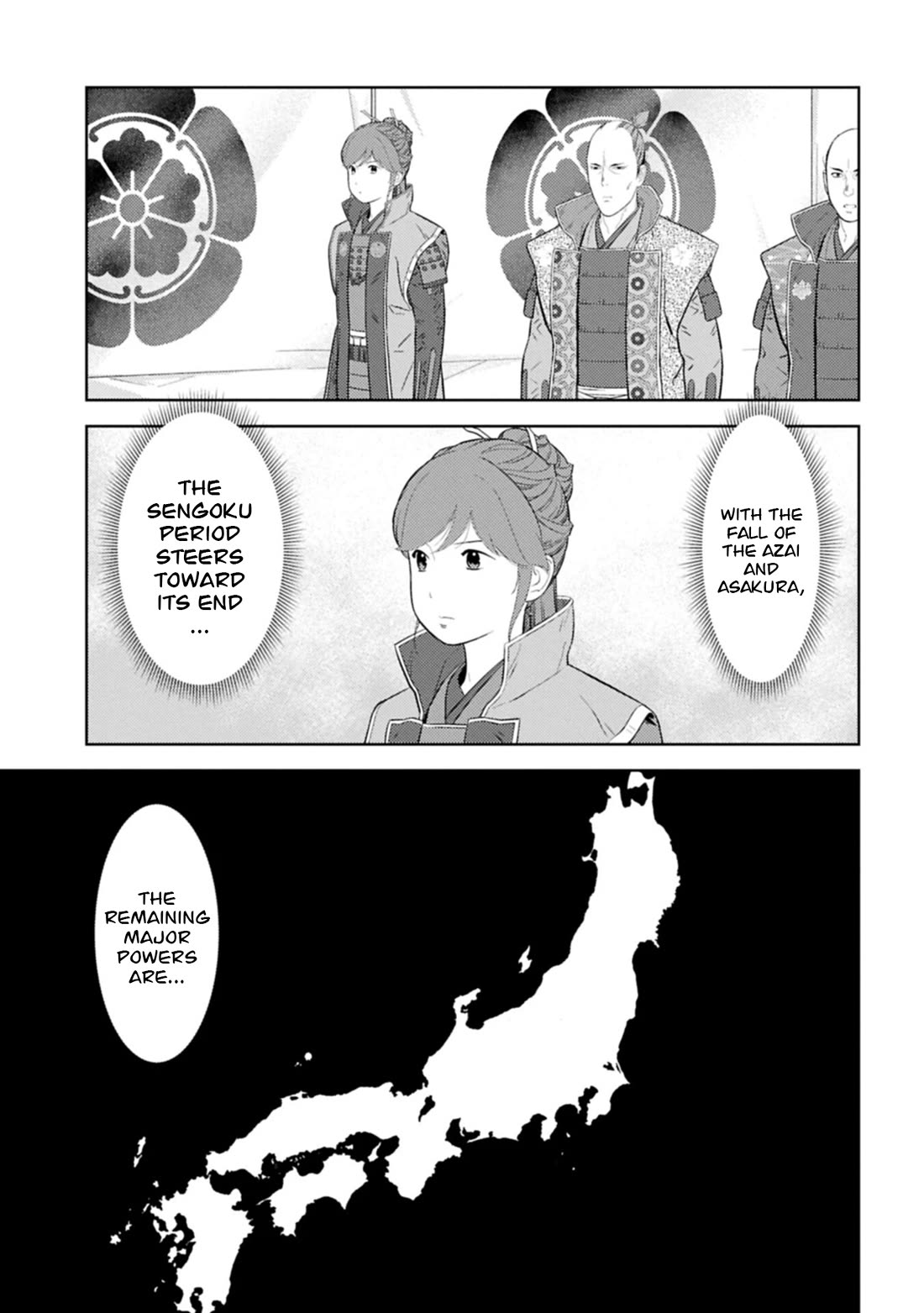 Sengoku Komachi Kurou Tan! Chapter 102 page 12 - Chapter 102: Blue Skies
