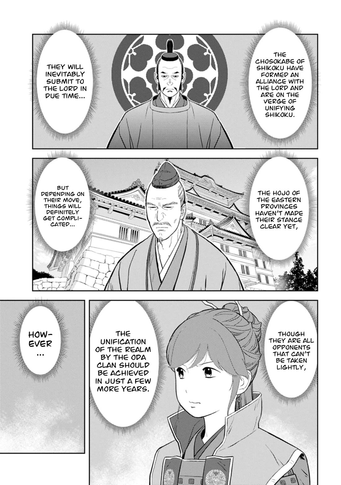 Sengoku Komachi Kurou Tan! Chapter 102 page 14 - Chapter 102: Blue Skies