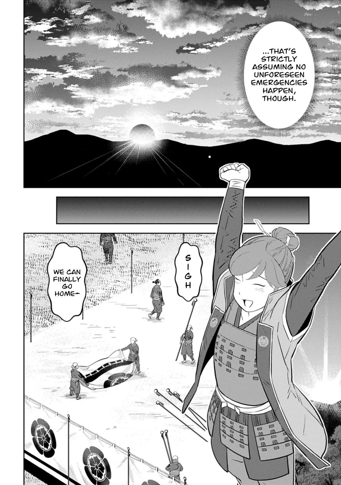 Sengoku Komachi Kurou Tan! Chapter 102 page 15 - Chapter 102: Blue Skies