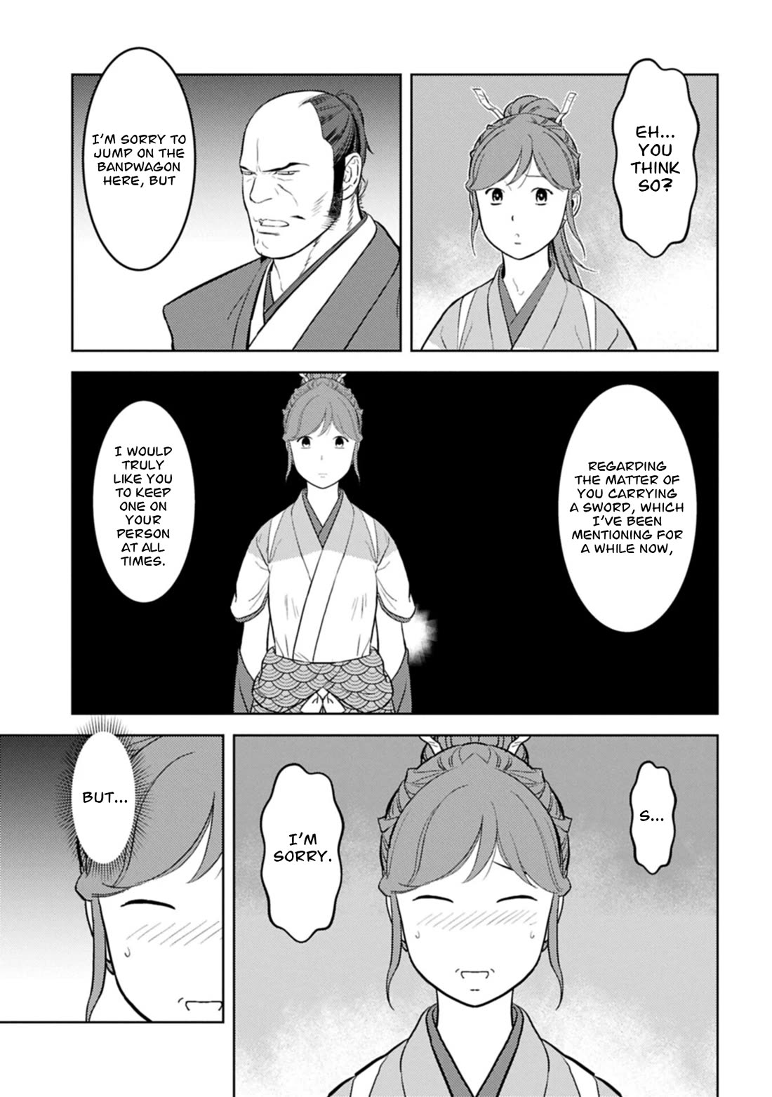 Sengoku Komachi Kurou Tan! Chapter 103 page 22 - Chapter 103: Castle Construction
