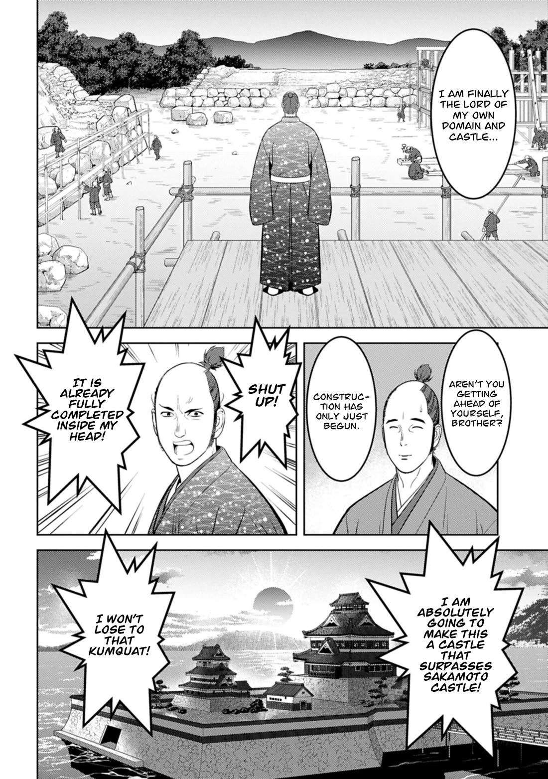Sengoku Komachi Kurou Tan! Chapter 103 page 3 - Chapter 103: Castle Construction
