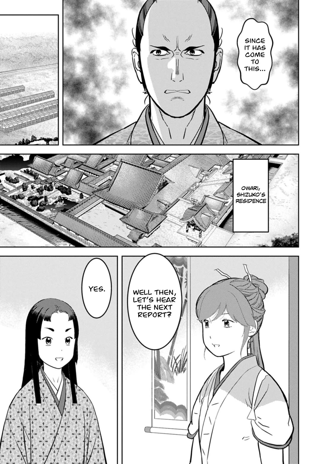 Sengoku Komachi Kurou Tan! Chapter 103 page 4 - Chapter 103: Castle Construction