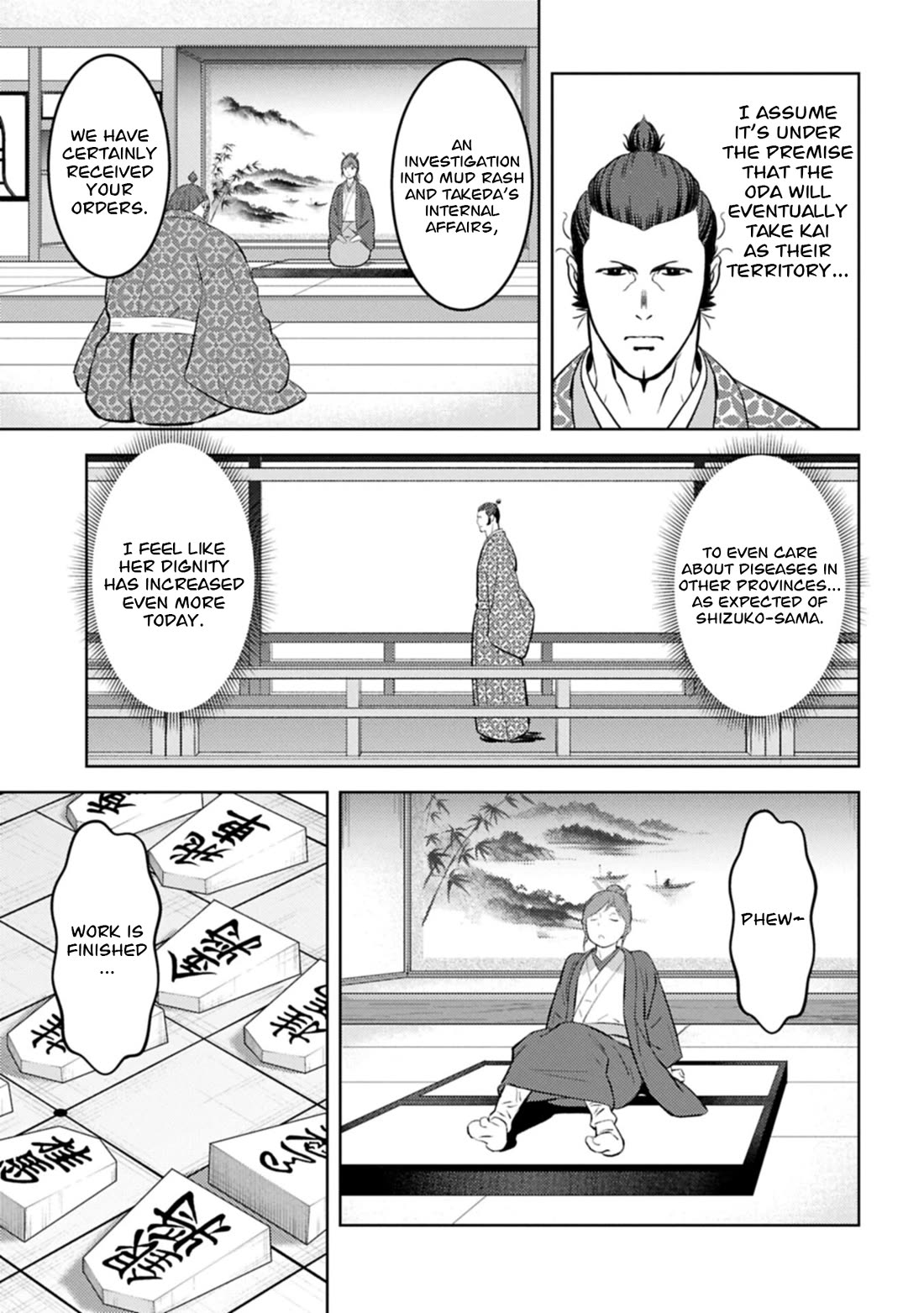 Sengoku Komachi Kurou Tan! Chapter 105 page 12 - Chapter 105: Extremely Busy