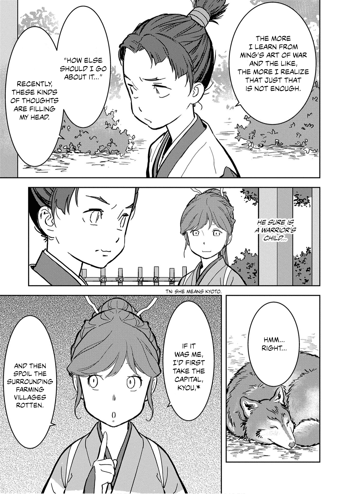 Sengoku Komachi Kurou Tan! Chapter 11 page 17 - Chapter 11: Base