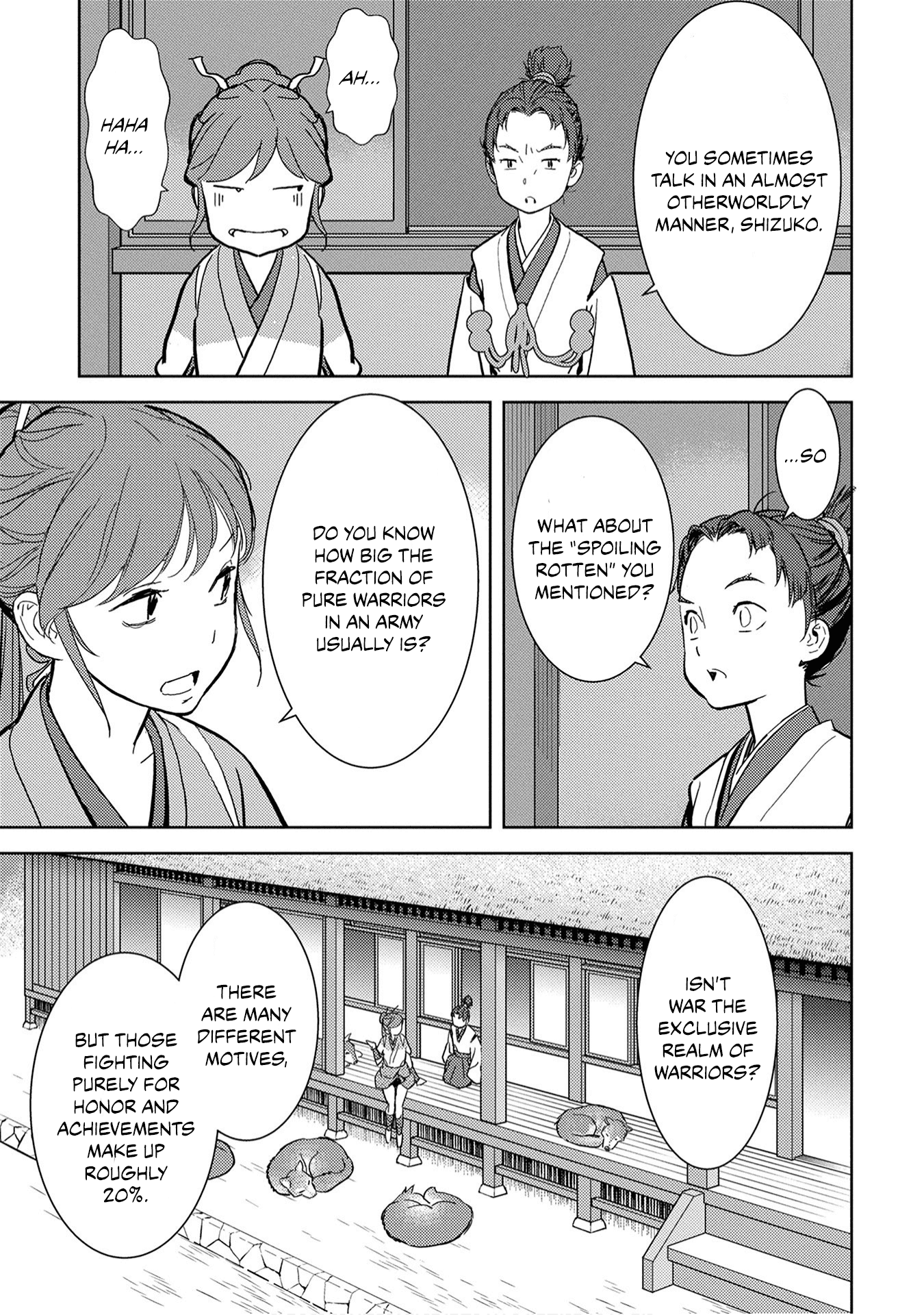 Sengoku Komachi Kurou Tan! Chapter 11 page 21 - Chapter 11: Base