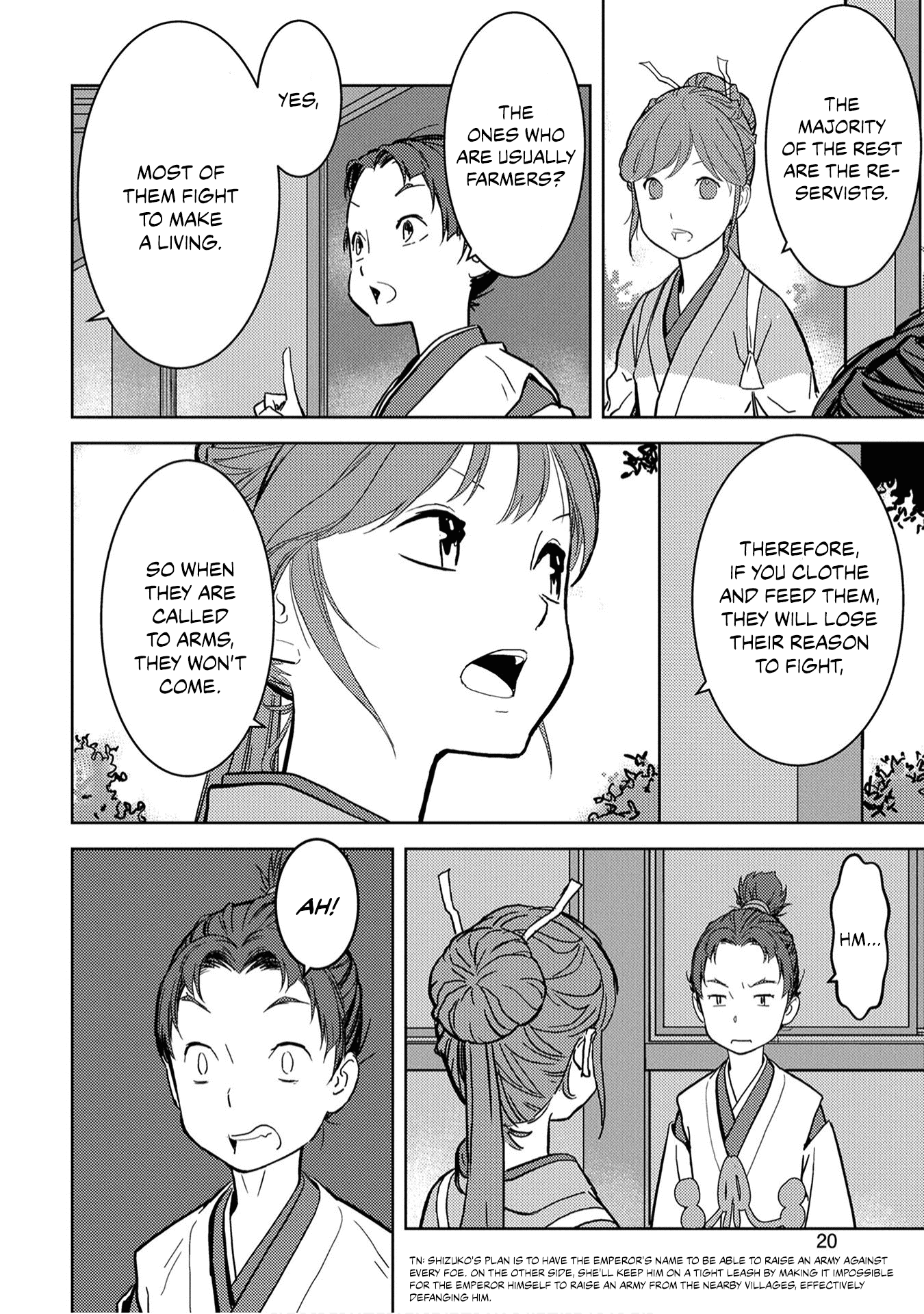Sengoku Komachi Kurou Tan! Chapter 11 page 22 - Chapter 11: Base