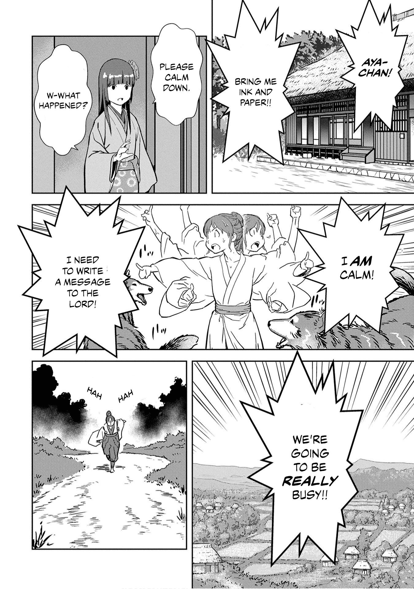 Sengoku Komachi Kurou Tan! Chapter 11 page 28 - Chapter 11: Base