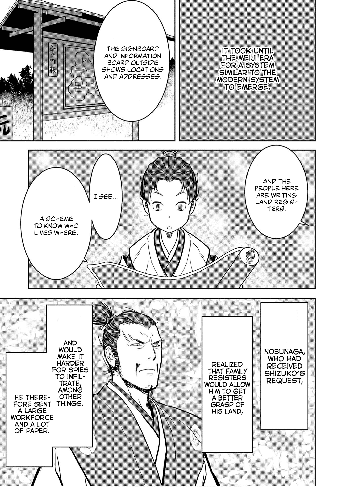 Sengoku Komachi Kurou Tan! Chapter 11 page 34 - Chapter 11: Base