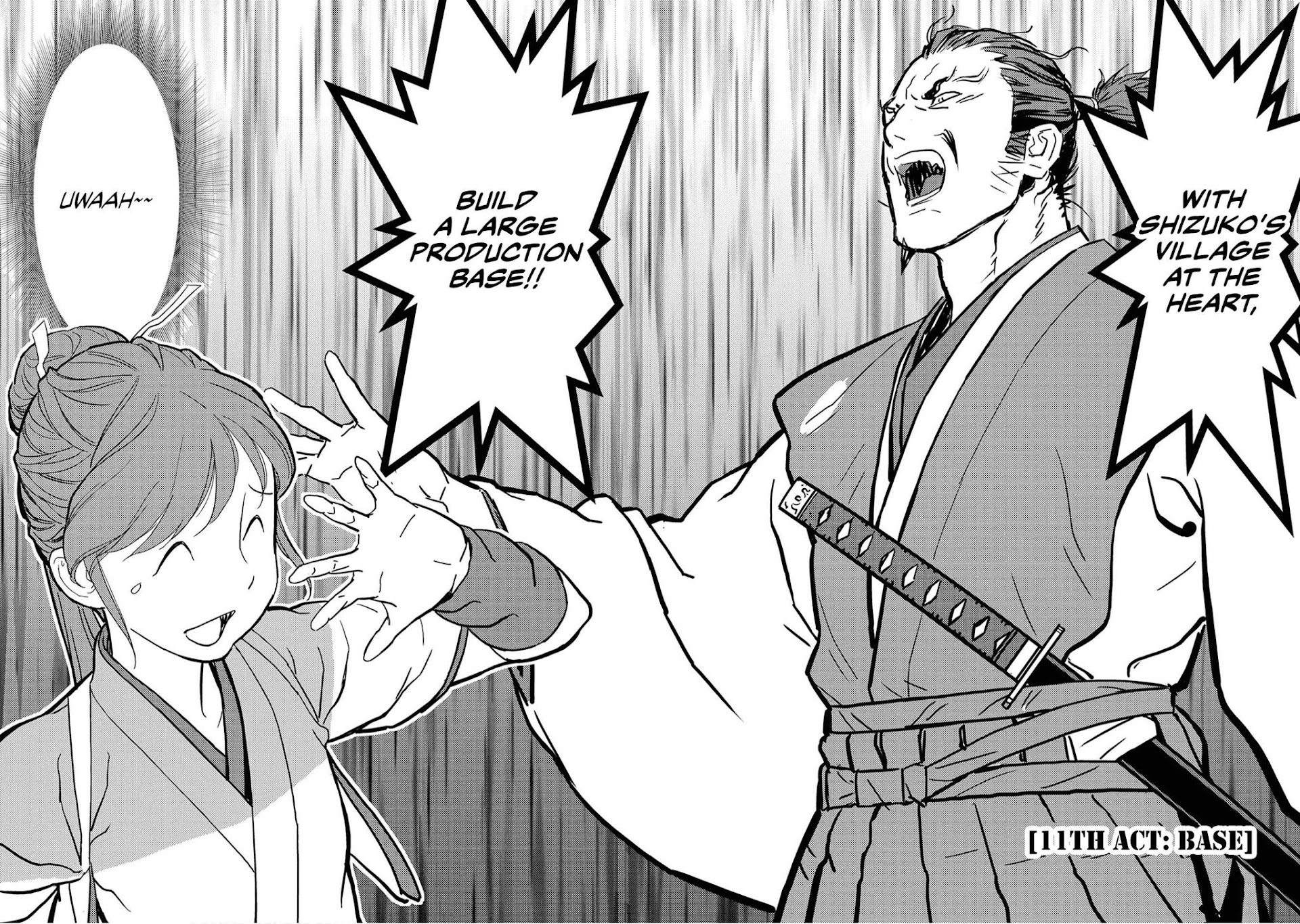 Sengoku Komachi Kurou Tan! Chapter 11 page 9 - Chapter 11: Base