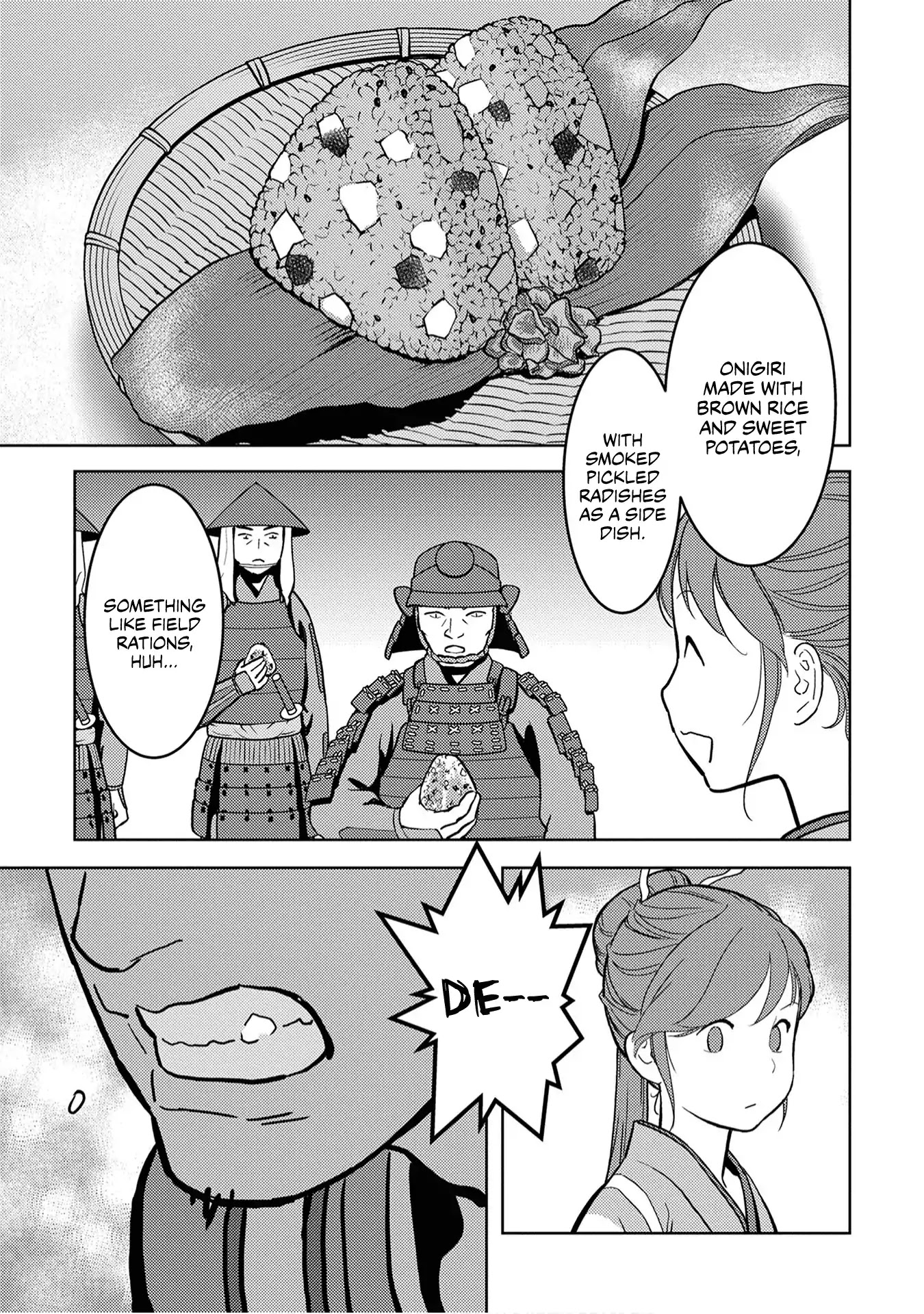 Sengoku Komachi Kurou Tan! Chapter 13 page 14 - Chapter 13: Nursing