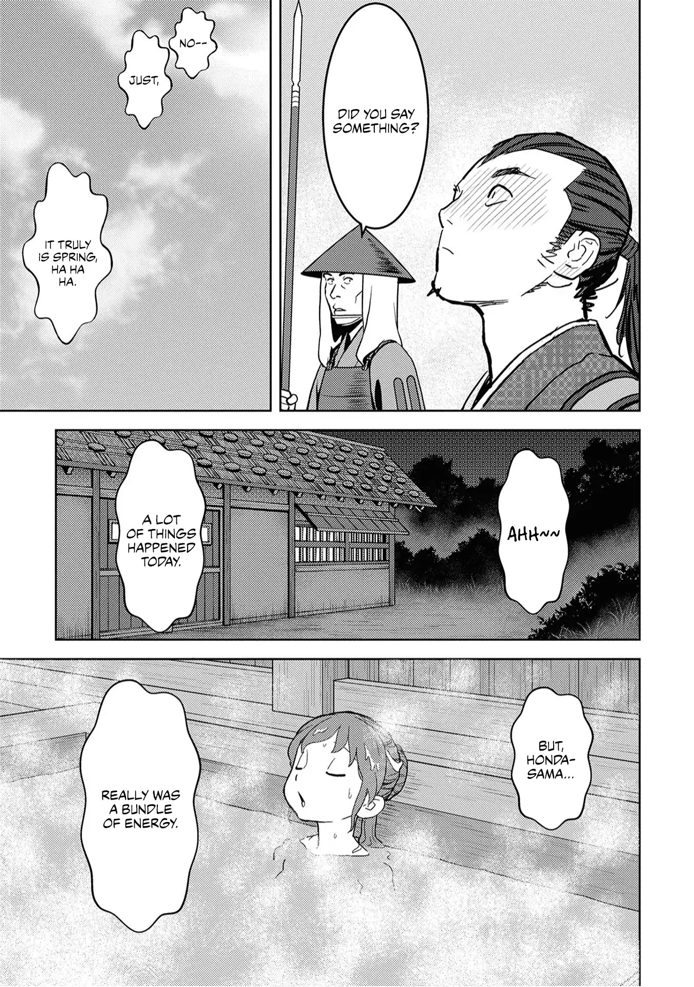 Sengoku Komachi Kurou Tan! Chapter 13 page 22 - Chapter 13: Nursing