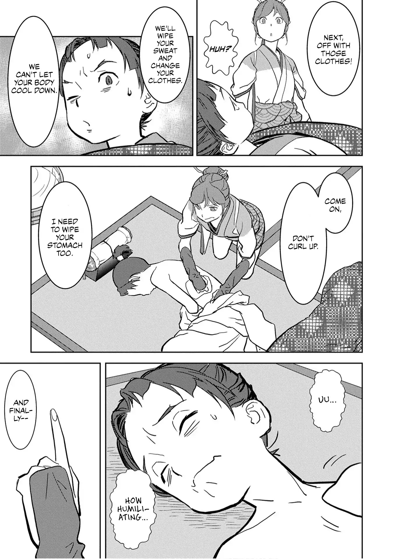 Sengoku Komachi Kurou Tan! Chapter 13 page 30 - Chapter 13: Nursing