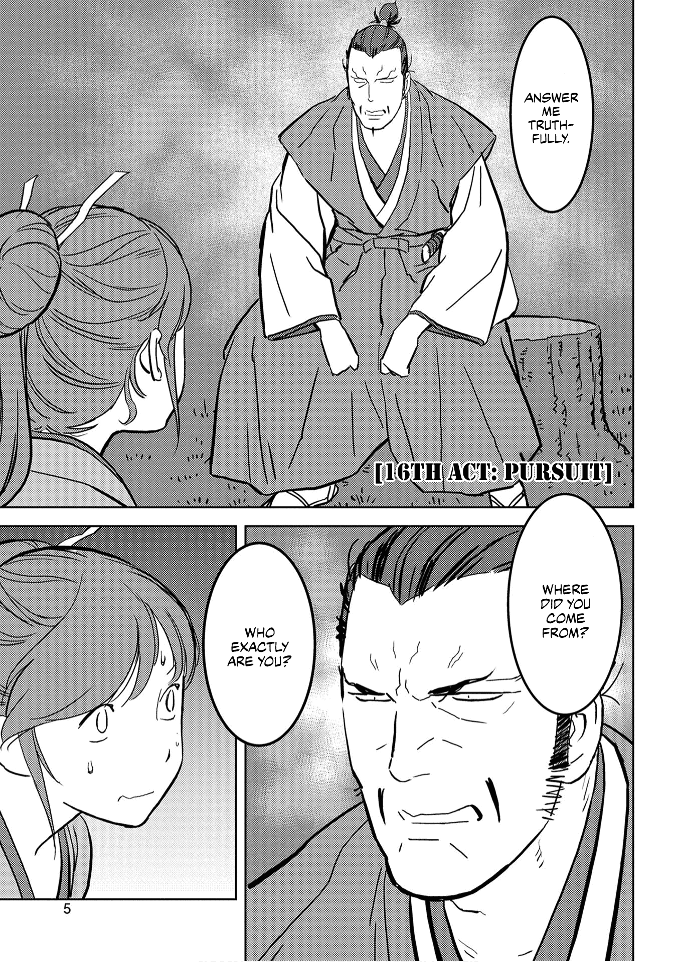 Sengoku Komachi Kurou Tan! Chapter 16 page 8 - Chapter 16: Pursuit