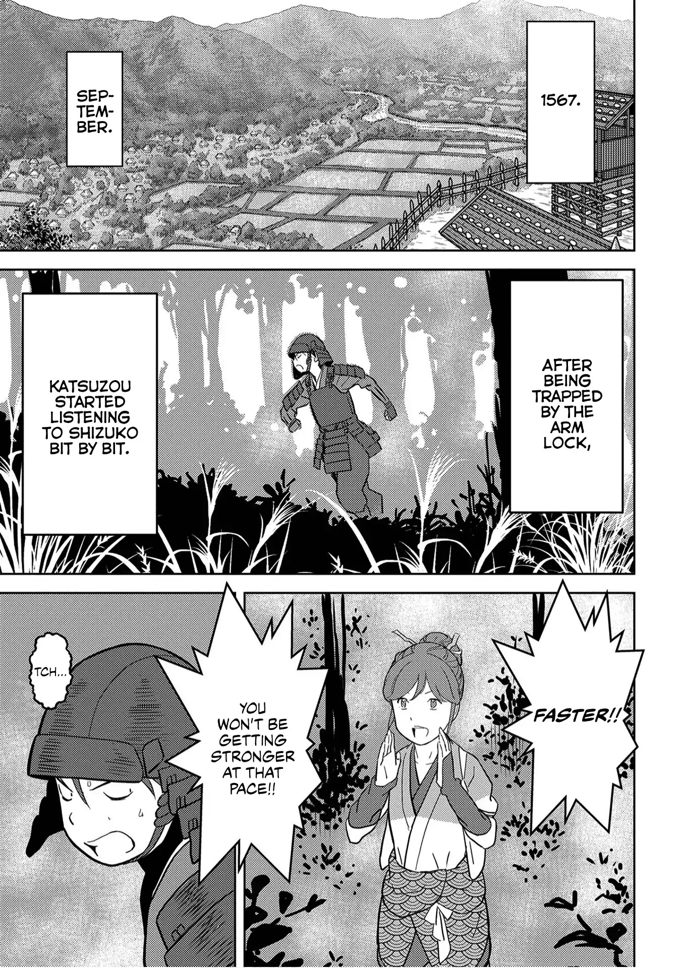 Sengoku Komachi Kurou Tan! Chapter 18 page 12 - Chapter 18: Training
