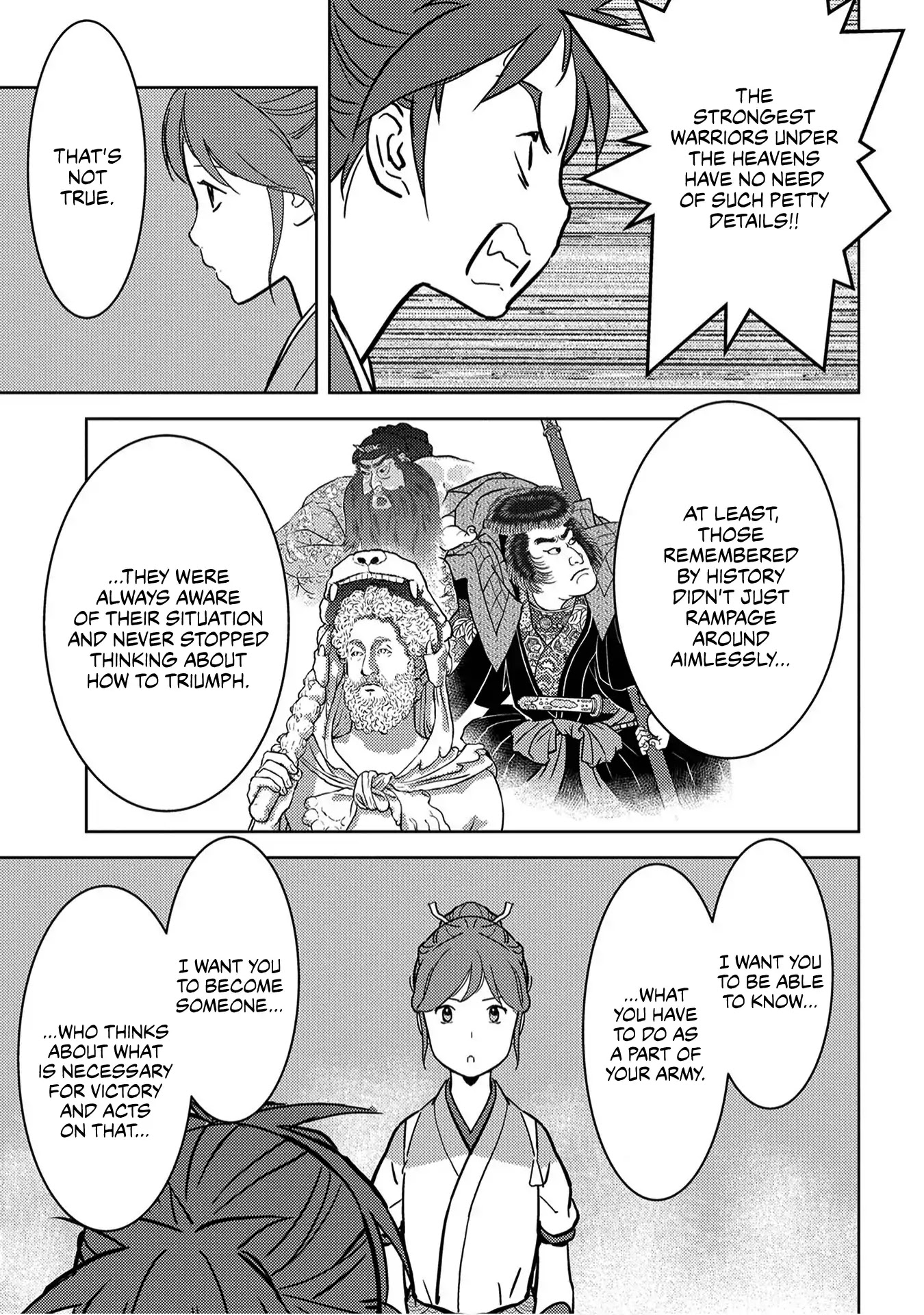 Sengoku Komachi Kurou Tan! Chapter 18 page 18 - Chapter 18: Training