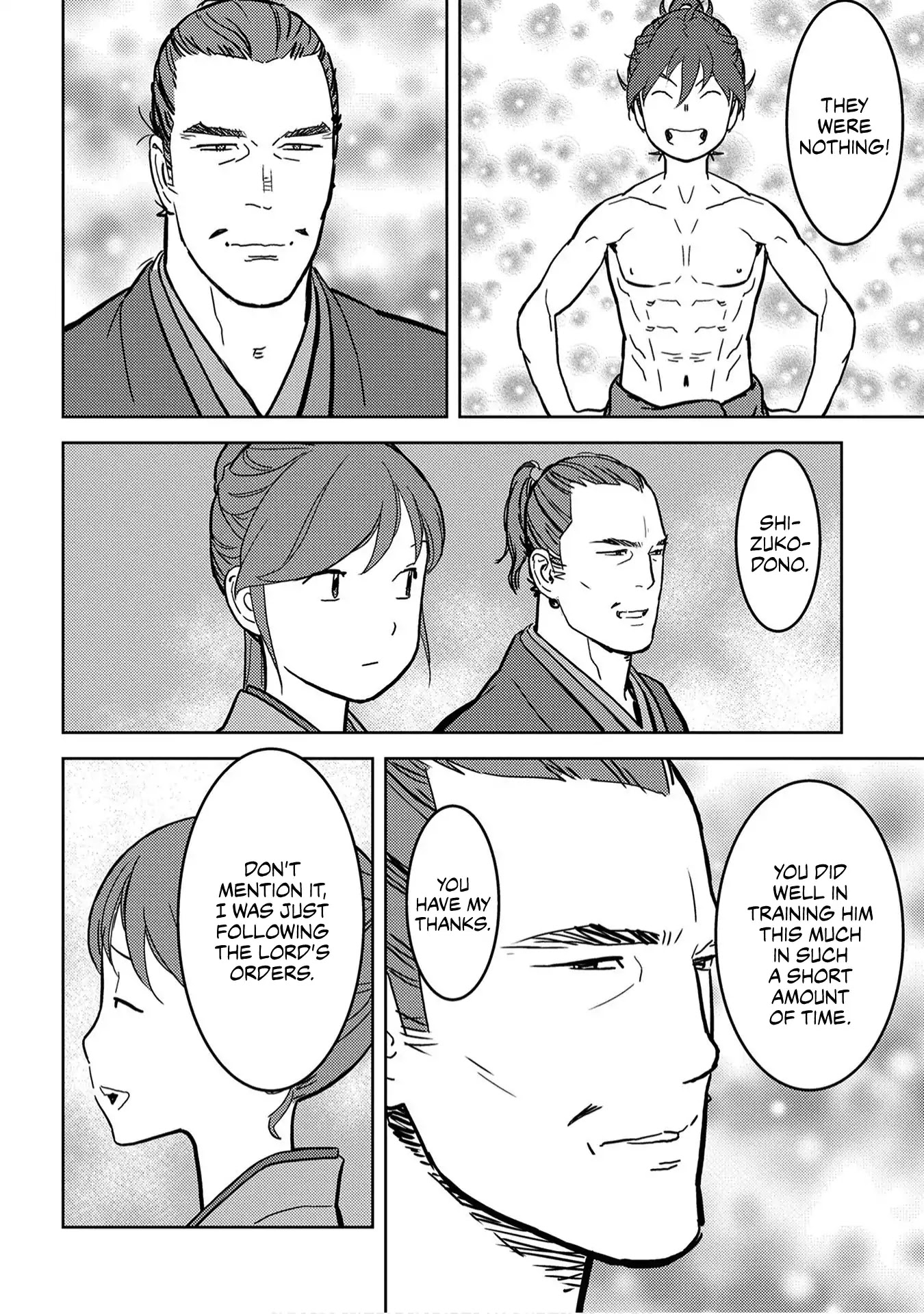 Sengoku Komachi Kurou Tan! Chapter 18 page 36 - Chapter 18: Training