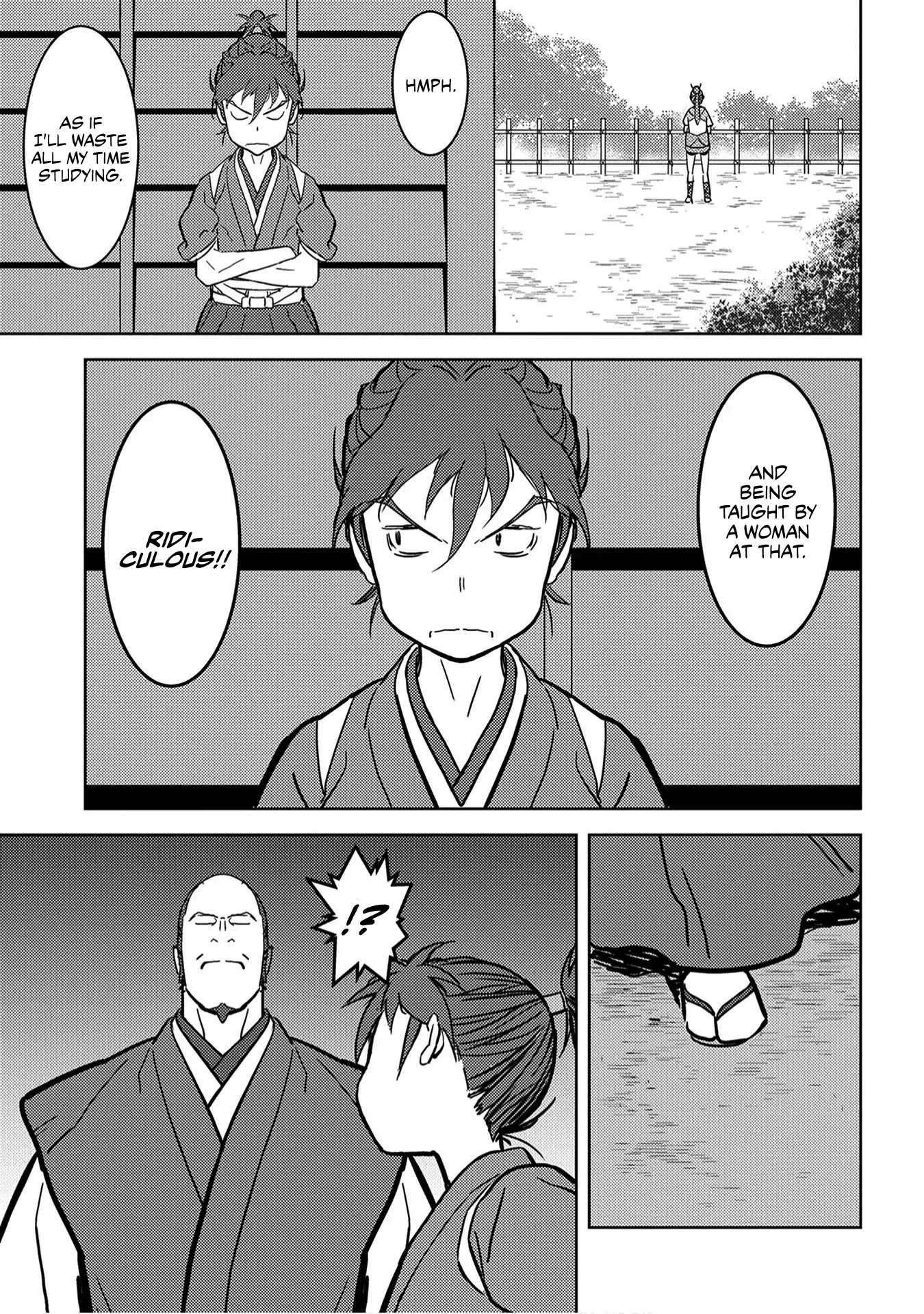 Sengoku Komachi Kurou Tan! Chapter 18 page 4 - Chapter 18: Training