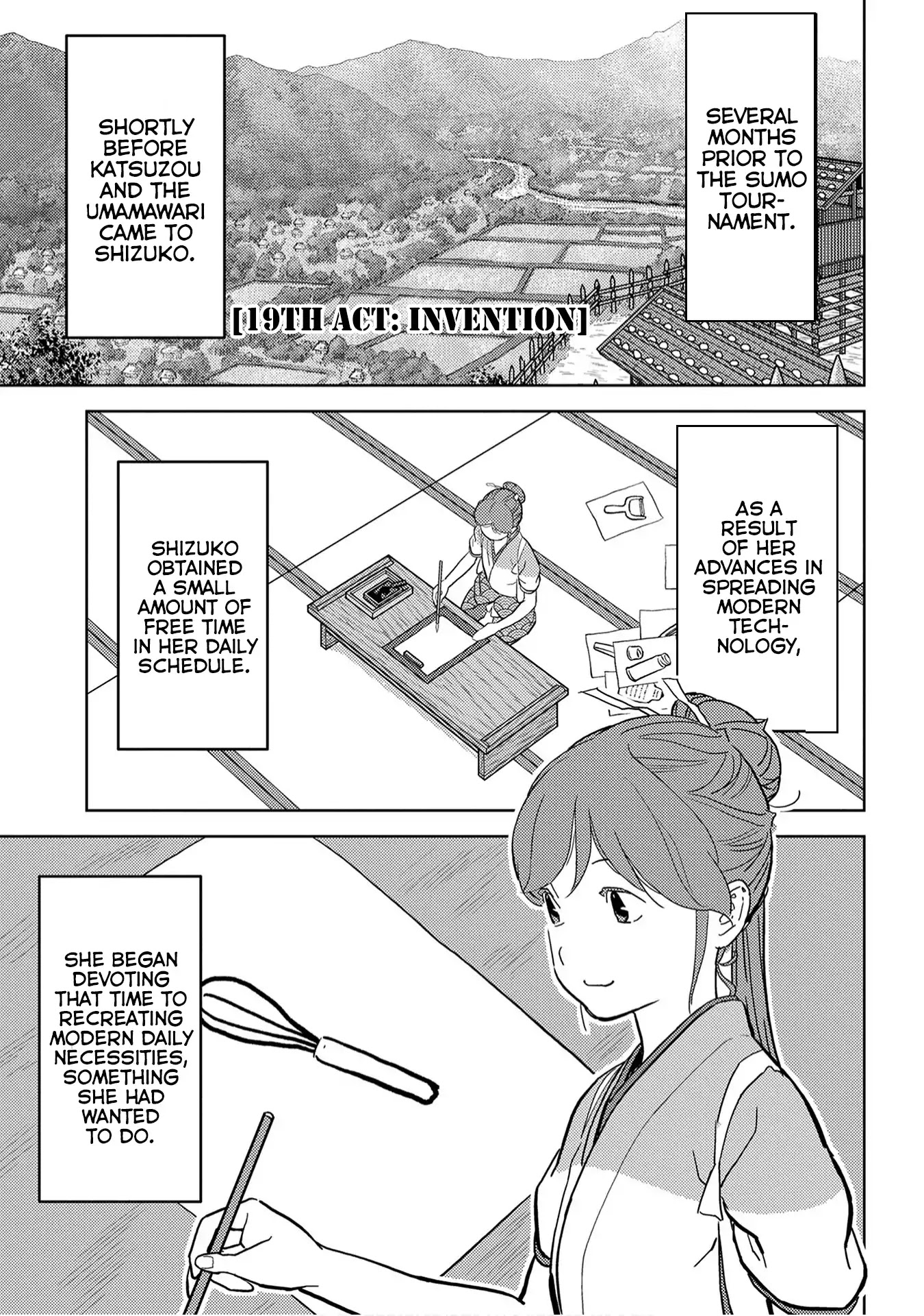 Sengoku Komachi Kurou Tan! Chapter 19 page 2 - Chapter 19: Invention