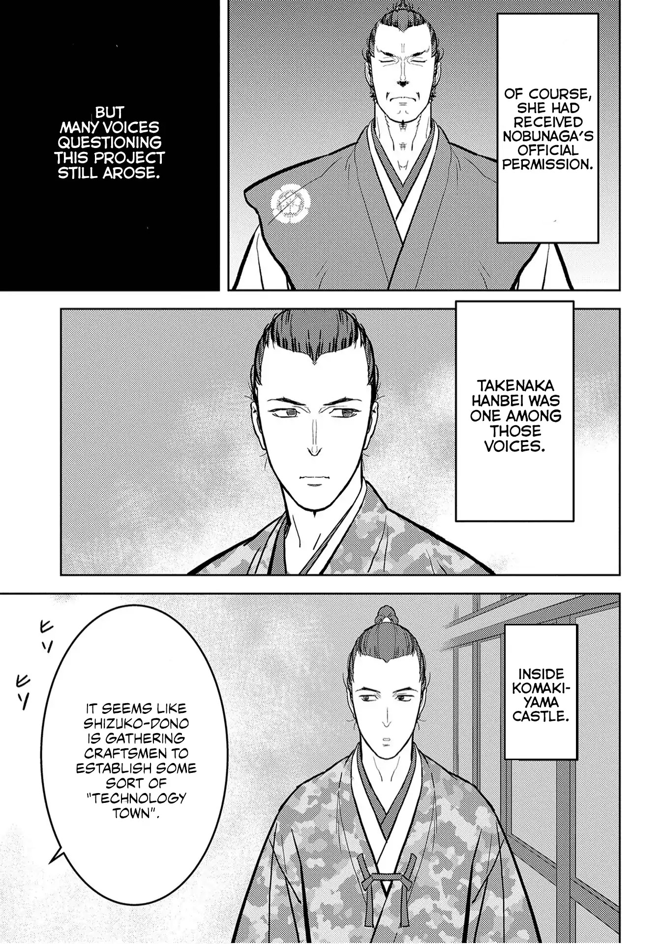 Sengoku Komachi Kurou Tan! Chapter 19 page 6 - Chapter 19: Invention
