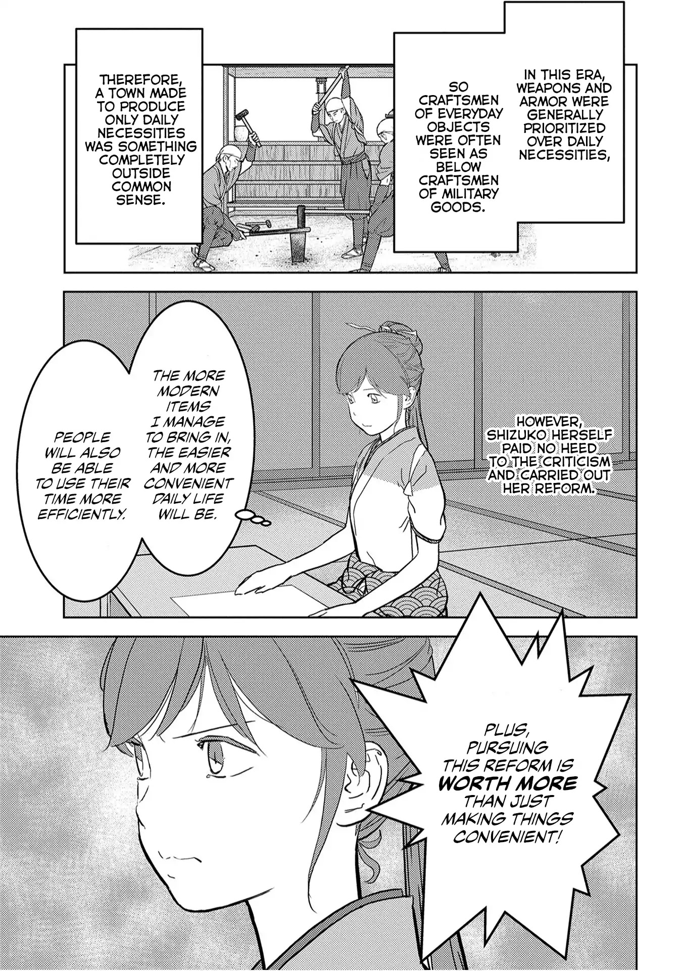 Sengoku Komachi Kurou Tan! Chapter 19 page 8 - Chapter 19: Invention