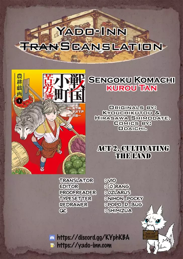 Sengoku Komachi Kurou Tan! Chapter 2 page 35 - Chapter 2: Cultivating the Land