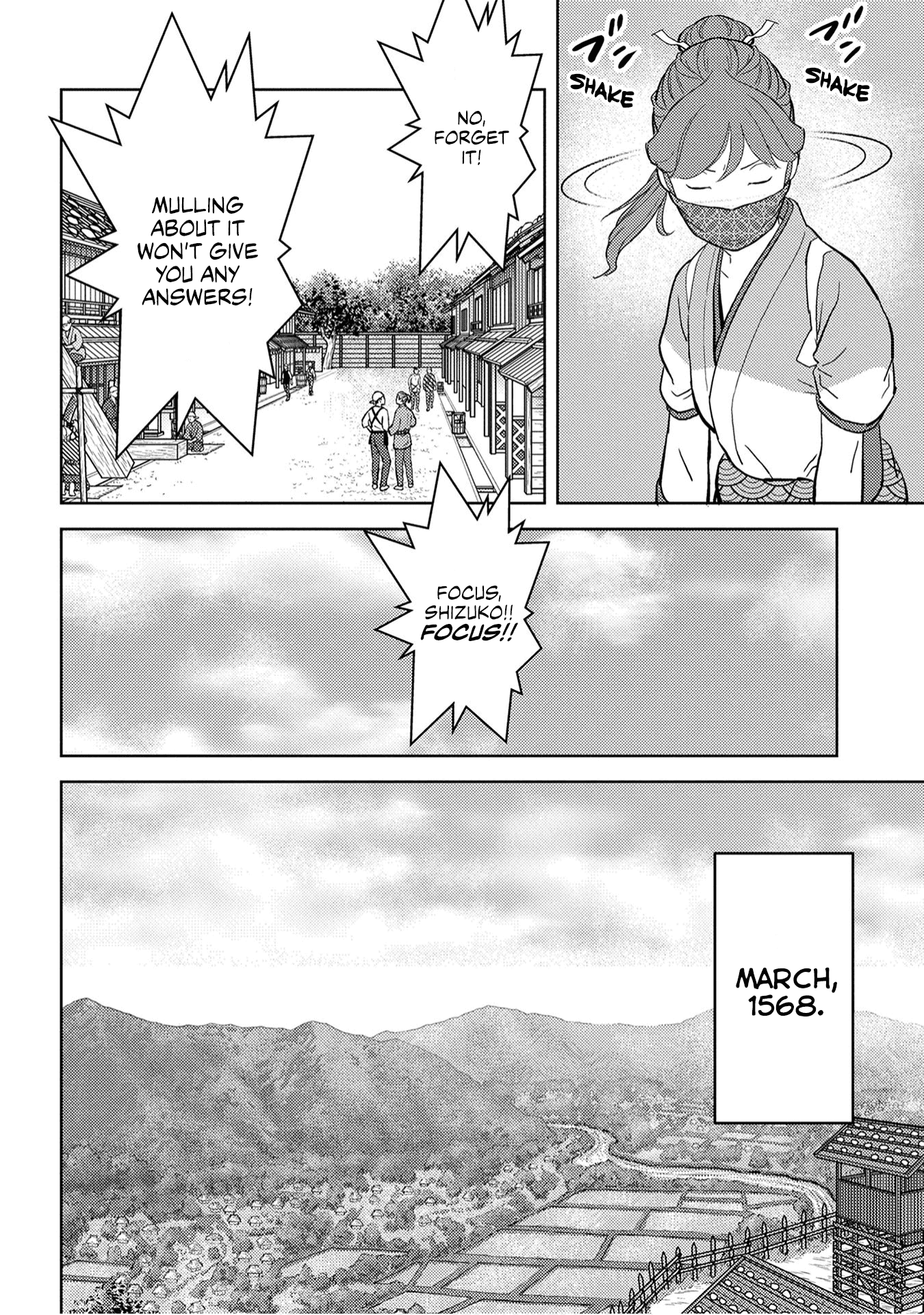 Sengoku Komachi Kurou Tan! Chapter 21 page 13 - Chapter 21: Round Table