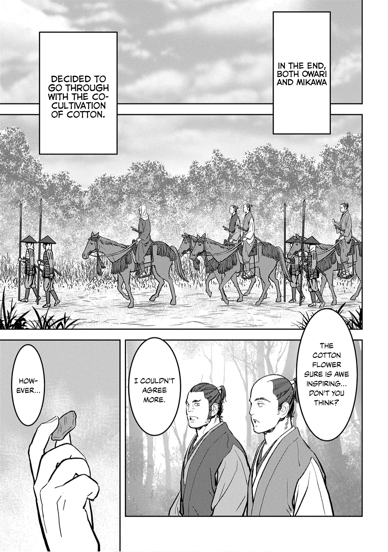 Sengoku Komachi Kurou Tan! Chapter 21 page 37 - Chapter 21: Round Table