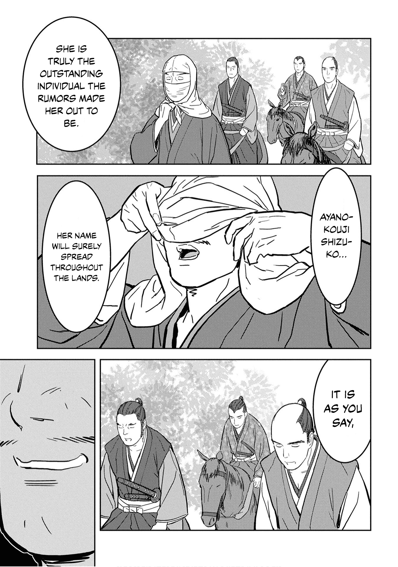 Sengoku Komachi Kurou Tan! Chapter 21 page 39 - Chapter 21: Round Table