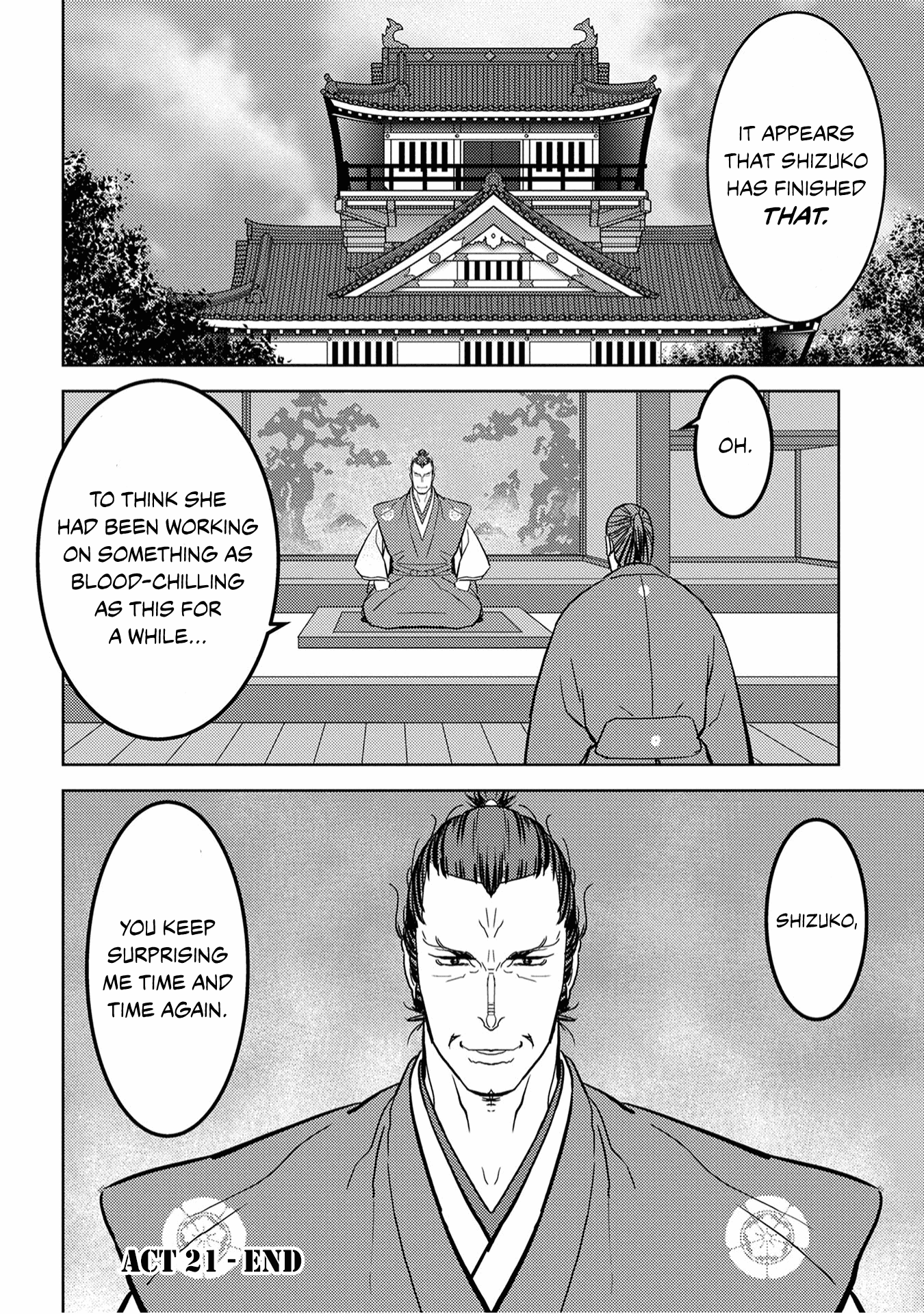 Sengoku Komachi Kurou Tan! Chapter 21 page 42 - Chapter 21: Round Table