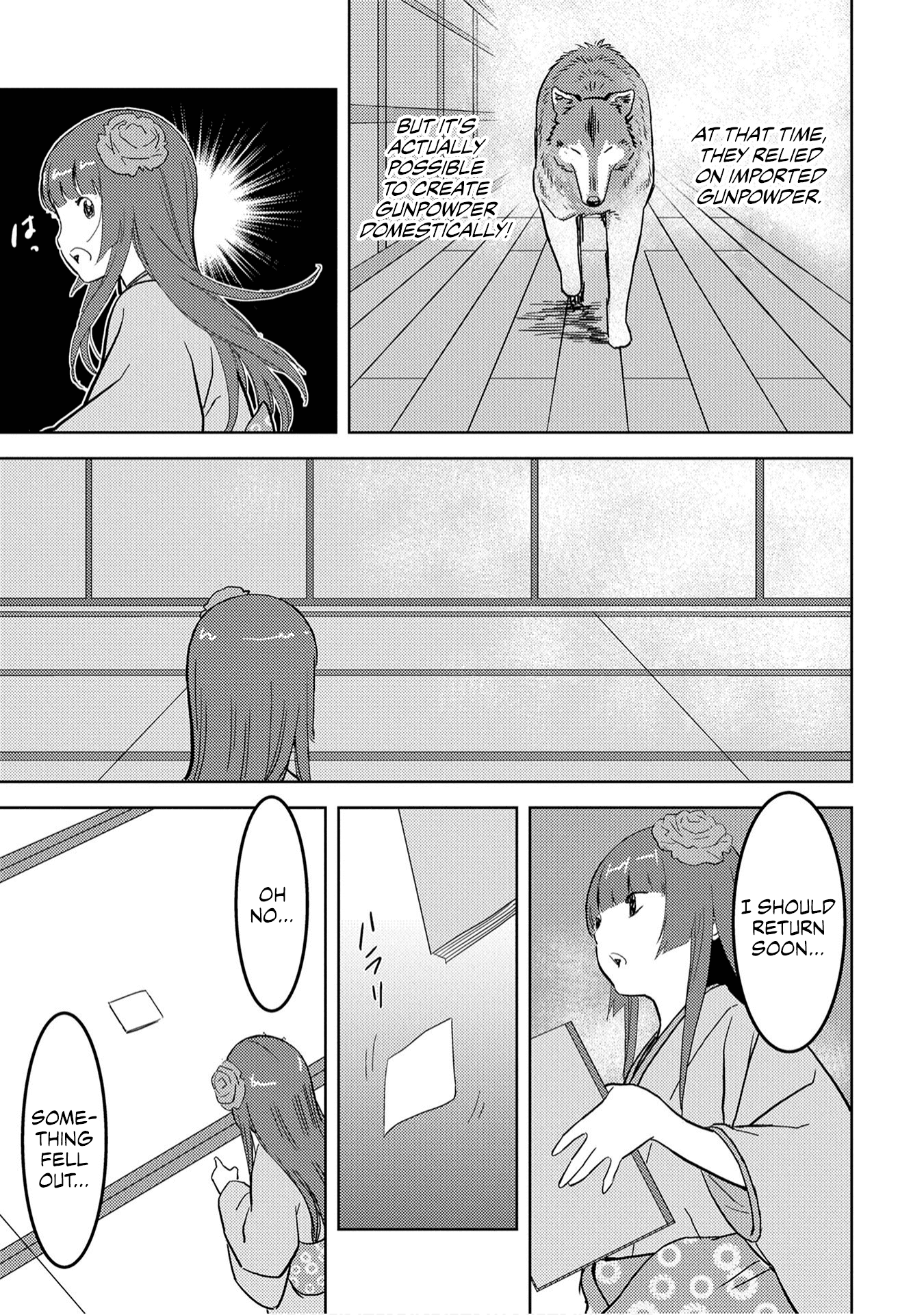 Sengoku Komachi Kurou Tan! Chapter 22 page 10 - Chapter 22: Gunpowder