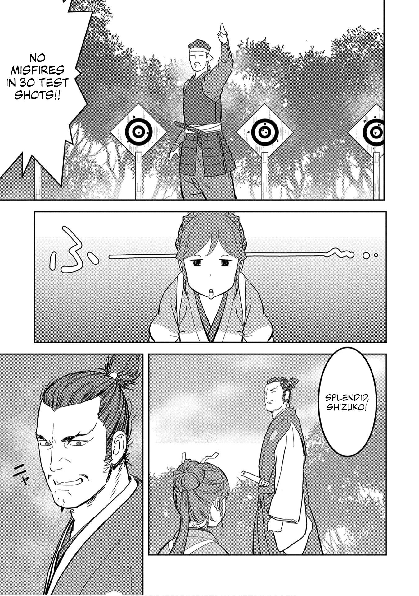 Sengoku Komachi Kurou Tan! Chapter 22 page 15 - Chapter 22: Gunpowder